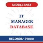 Information Technology Manager - Middle East