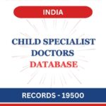 Child Specialist Doctors Database  - India